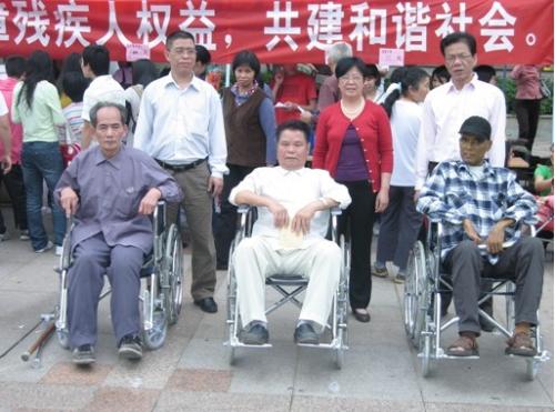 “残疾人就业不容易